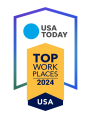 Image showcasing top work places USA 2024